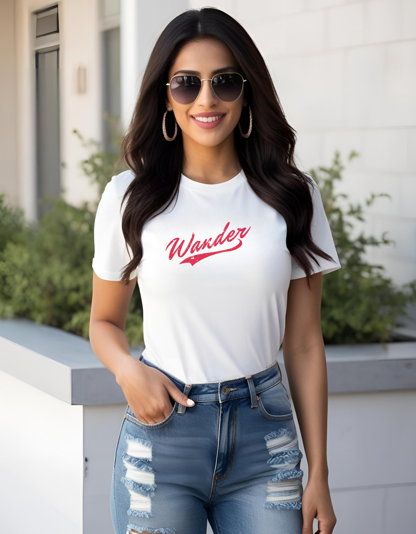 Wander Signature Logo Tee
