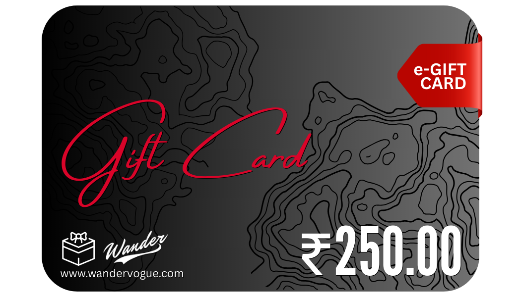₹250/- Wander Gift Card