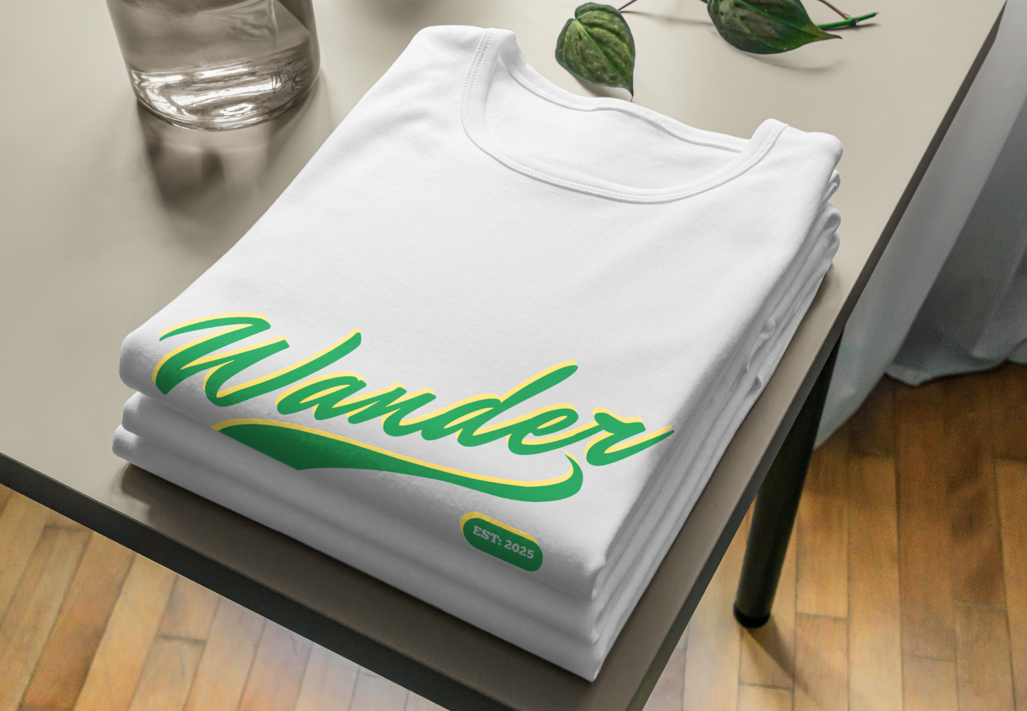 Wander Originals - White vintage tee