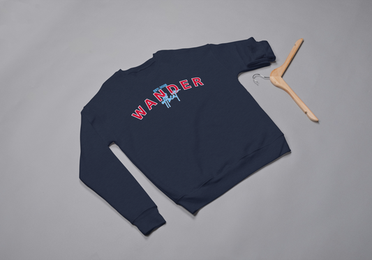Wander Offbeat - Navy Sweatshirt