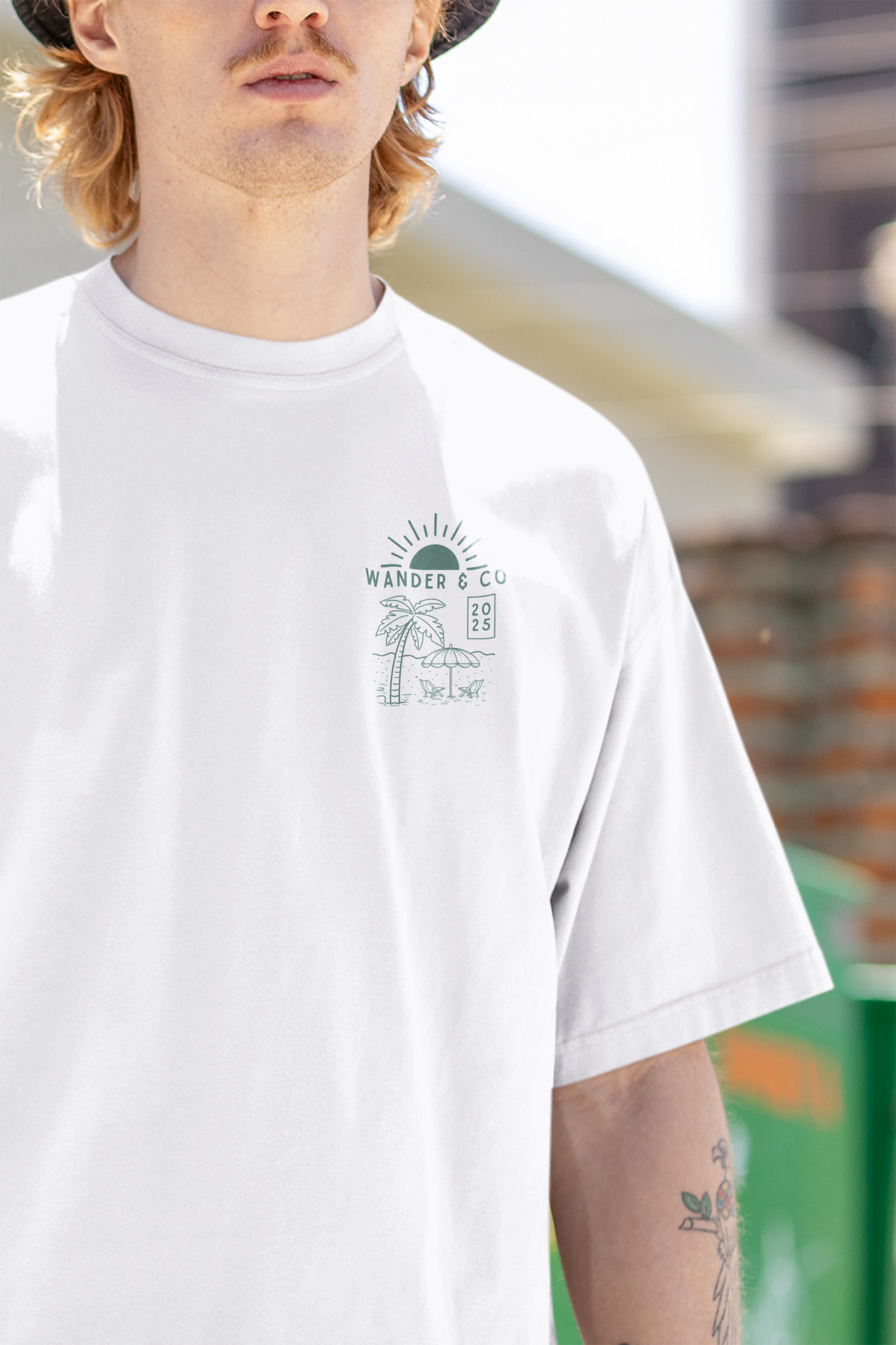 Paradise Beach - Wander Oversized Tee
