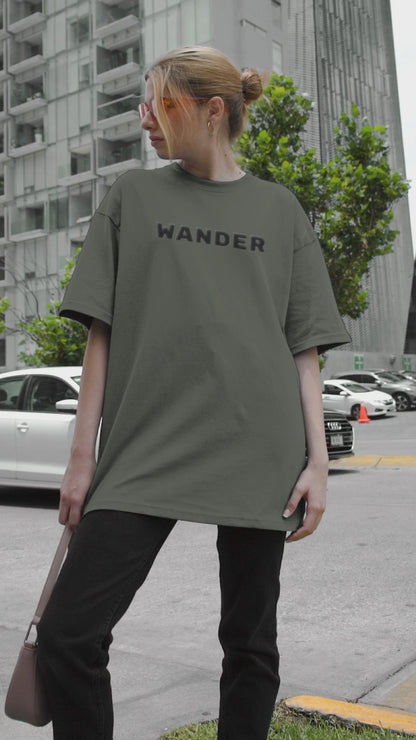 Wander Terrain - Oversized Explorer Tee